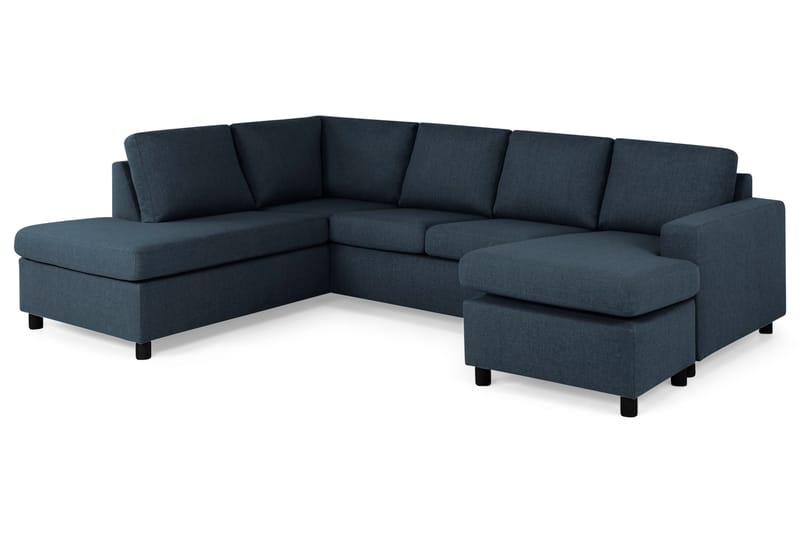 NEW YORK U-soffa Large Divan Höger Mörkblå - Möbler - Vardagsrum - Soffor - U-soffor