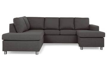 NEW YORK U-soffa Large Divan Höger Mörkgrå
