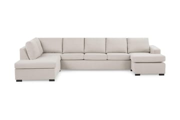 NEW YORK U-soffa XL Divan Höger Beige