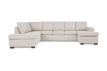 NEW YORK U-soffa XL Divan Höger Beige