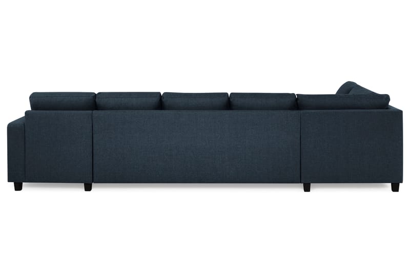 NEW YORK U-soffa XL Divan Höger Mörkblå - U-soffor