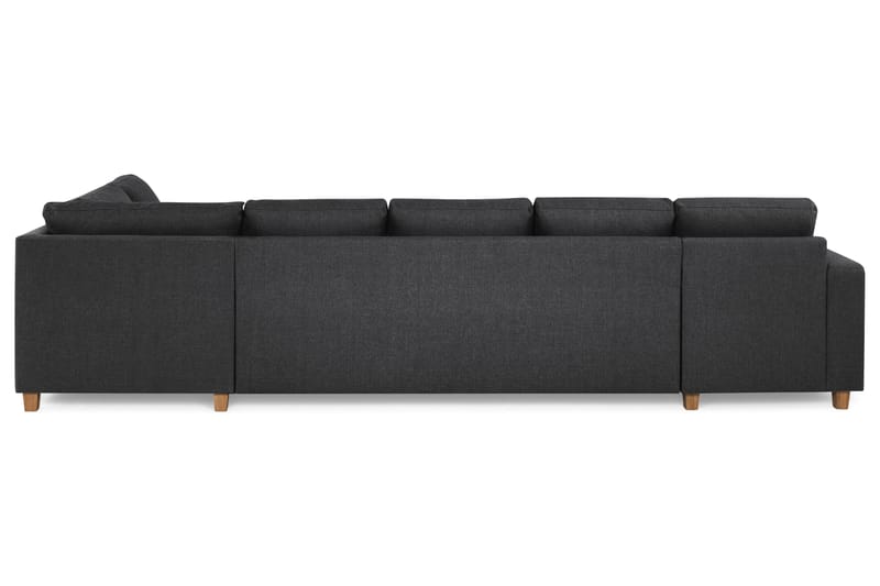 NEW YORK U-soffa XL Divan Vänster Mörkgrå - Möbler - Vardagsrum - Soffor - U-soffor