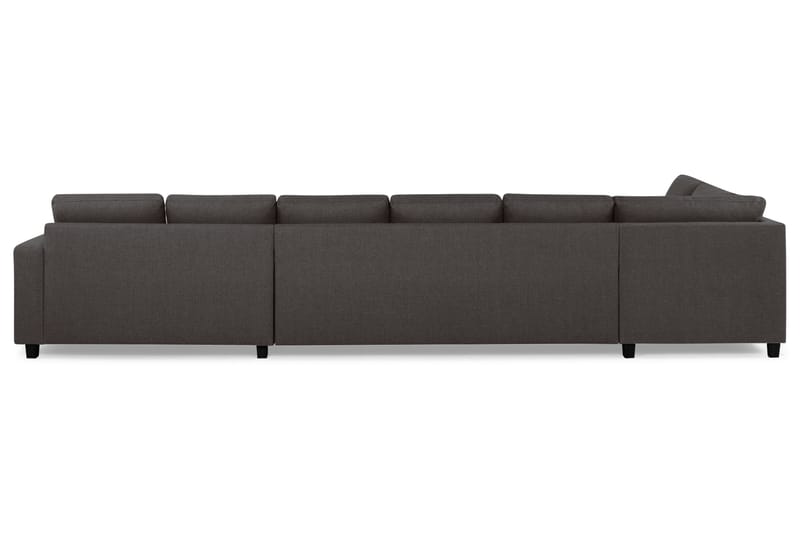 NEW YORK U-soffa XXL Divan Höger Mörkgrå - Möbler - Vardagsrum - Soffor - U-soffor