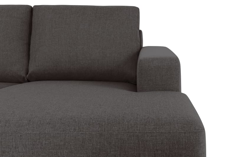 NEW YORK U-soffa XXL Divan Höger Mörkgrå - Möbler - Vardagsrum - Soffor - U-soffor