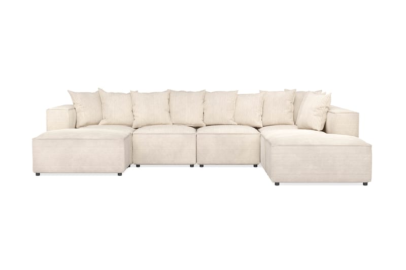 Noriaki Soffa 5-sits U-Soffa Beige - Möbler - Vardagsrum - Soffor - U-soffor