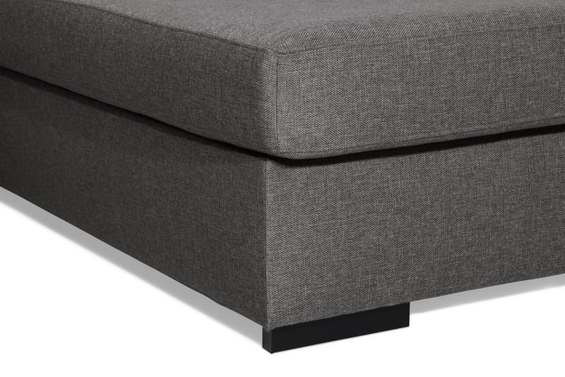 Ocean 4-sits Högervänd U-formad Large Soffa med Divan och Schäslong i Tyg - Mörkgrå - Möbler - Vardagsrum - Soffor - U-soffor
