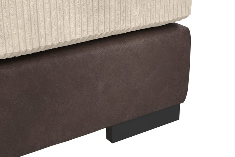 Ocean 4-sits Högervänd U-formad Soffa med Divan och Schäslong i Manchester - Beige - Möbler - Vardagsrum - Soffor - U-soffor