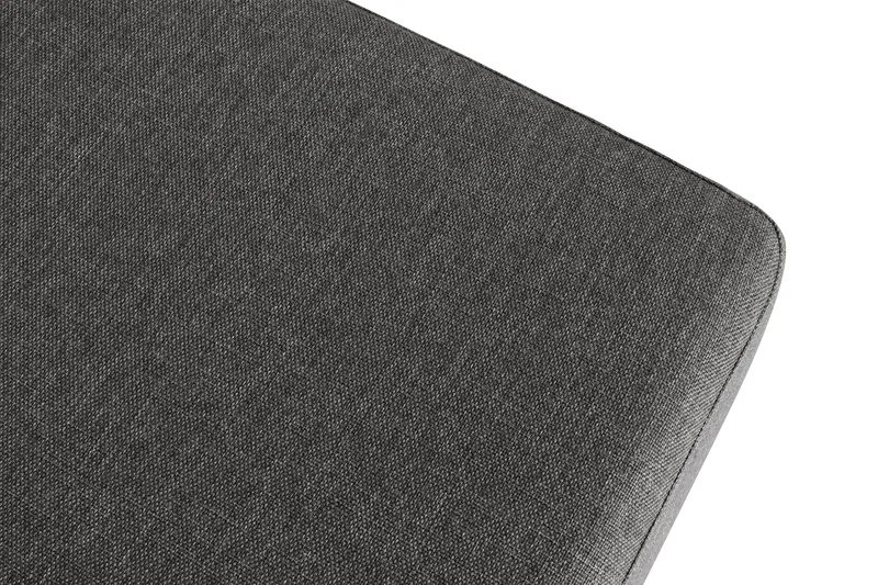 Ocean 4-sits Högervänd U-formad Soffa med Divan och Schäslong i Tyg - Mörkgrå - Möbler - Vardagsrum - Soffor - U-soffor