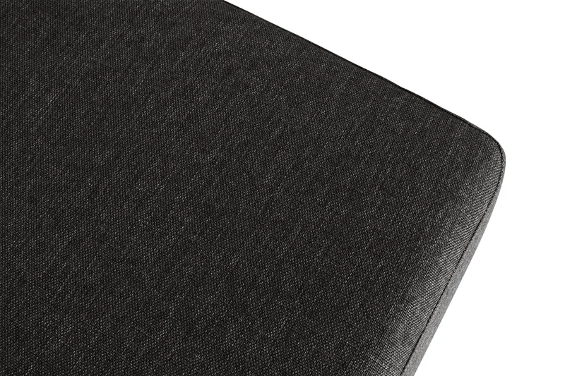 Ocean 5-sits Vänstervänd U-formad Large Soffa med Divan och Schäslong i Tyg - Svart - Möbler - Vardagsrum - Soffor - U-soffor