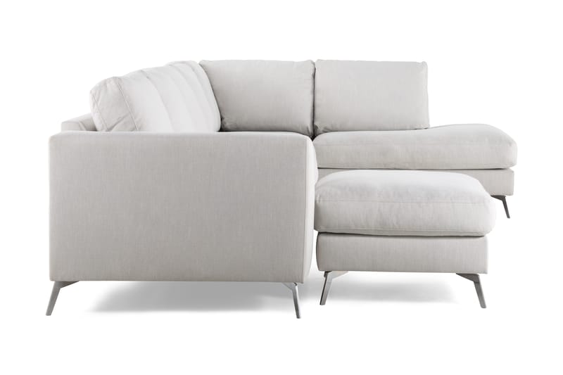 Ocean Lyx U-soffa med Schäslong Höger - Linnebeige - Möbler - Vardagsrum - Soffor - U-soffor