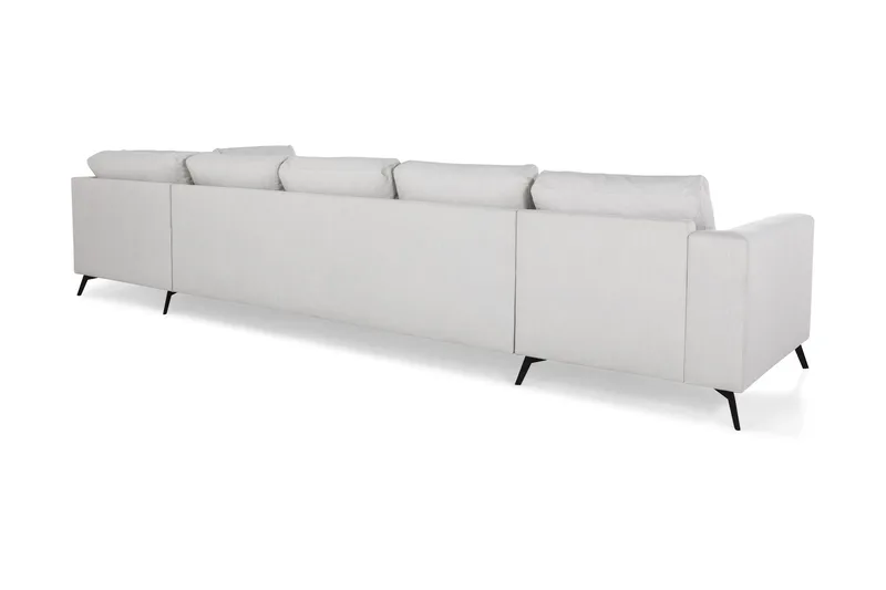 Ocean Lyx U-soffa med Schäslong Höger - Linnebeige - Möbler - Vardagsrum - Soffor - U-soffor