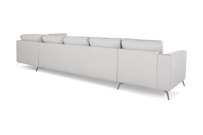 Ocean Lyx U-soffa med Schäslong Höger - Linnebeige - Möbler - Vardagsrum - Soffor - U-soffor