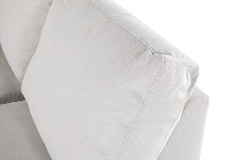 Ocean Lyx U-soffa med Schäslong Höger - Linnebeige - Möbler - Vardagsrum - Soffor - U-soffor