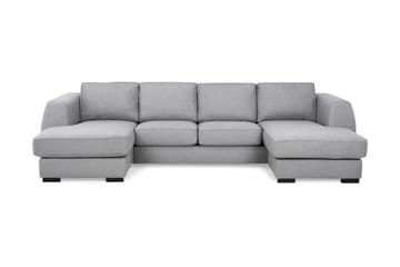 Optus 4-sits U-formad Soffa med dubbeldivan i Tyg
