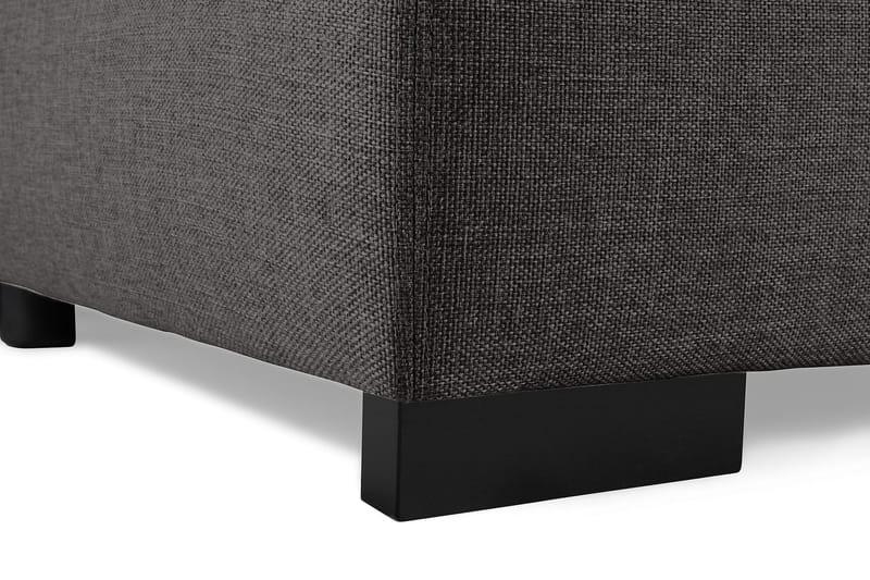 Optus 6-sits Högervänd U-formad Large Soffa med Divan och Schäslong i Tyg - Mörkgrå - Möbler - Vardagsrum - Soffor - U-soffor