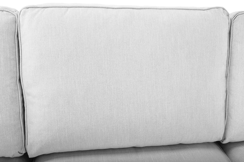 Optus Lyx 4-sits Högervänd U-formad Soffa med Divan och Schäslong i Tyg - Grå - Möbler - Vardagsrum - Soffor - U-soffor