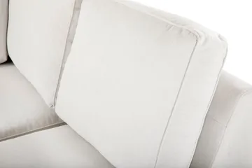 Optus Lyx 4-sits Högervänd U-formad Soffa med Divan och Schäslong i Tyg - Ljusgrå - Möbler - Vardagsrum - Soffor - U-soffor