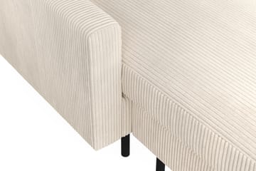 Peppe 4-sits Högervänd U-formad Soffa med Divan och Schäslong i Manchester - Beige - Möbler - Vardagsrum - Soffor - U-soffor
