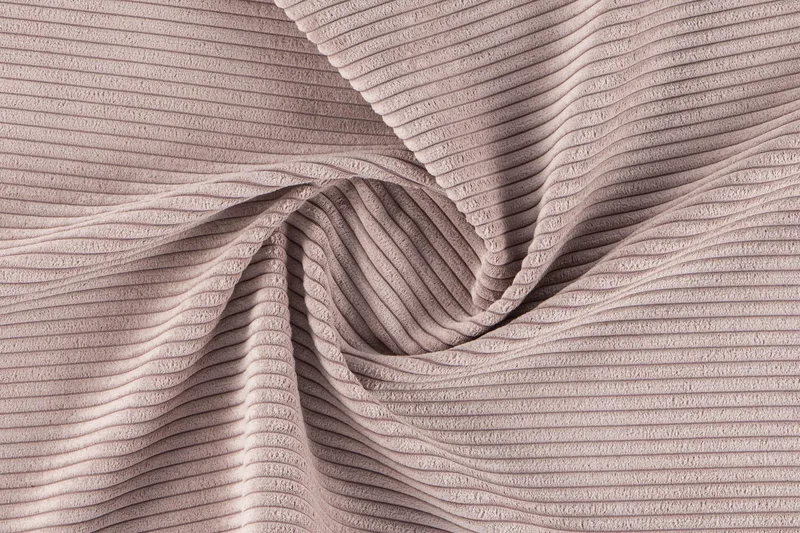 Peppe 4-sits Högervänd U-formad Soffa med Divan och Schäslong i Manchester - Rosa - Möbler - Vardagsrum - Soffor - U-soffor