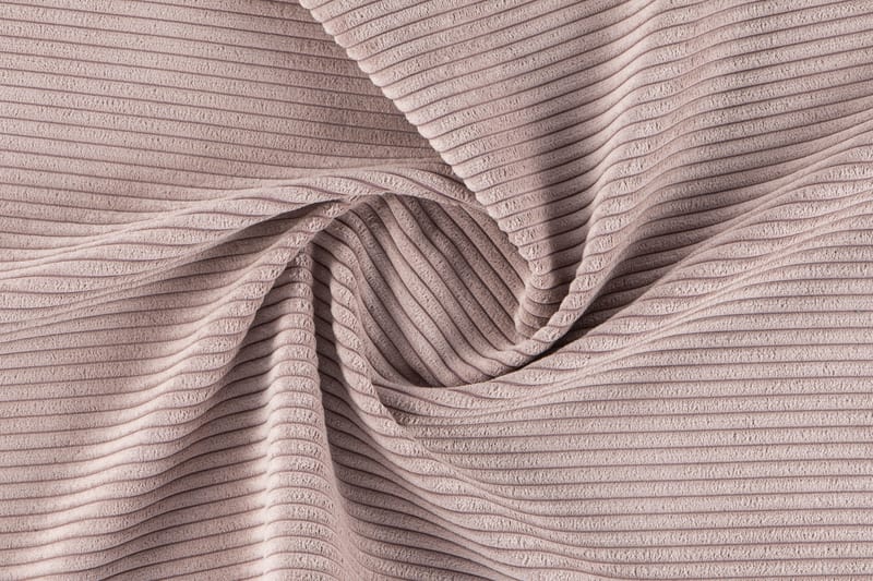 Peppe 4-sits Högervänd U-formad Soffa med Divan och Schäslong i Manchester - Rosa - Möbler - Vardagsrum - Soffor - U-soffor