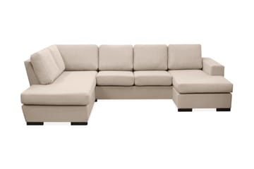 RHAPSODY U-soffa med Divan Höger Beige