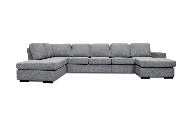 RHAPSODY U-soffa med Divan Höger Ljusgrå - Möbler - Vardagsrum - Soffor - U-soffor