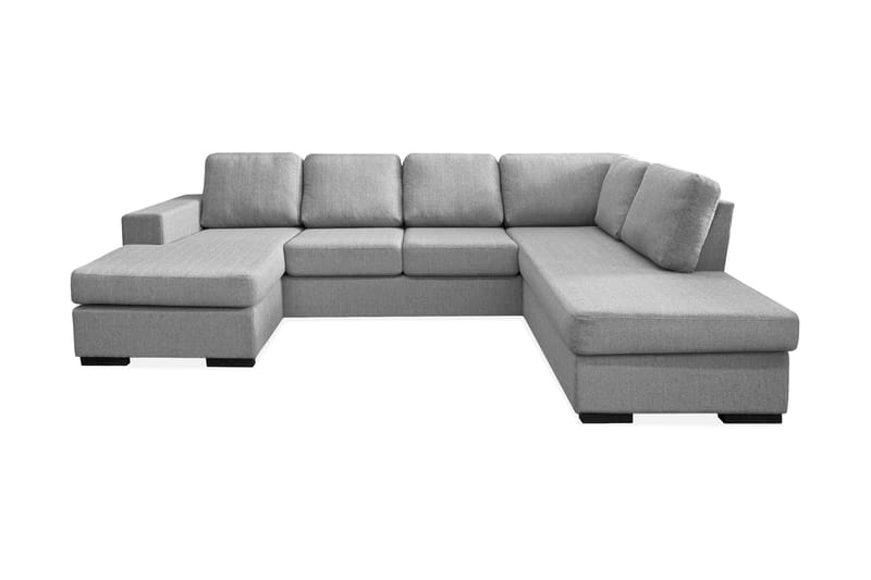 RHAPSODY U-soffa med Divan Vänster Blågrå, Grå