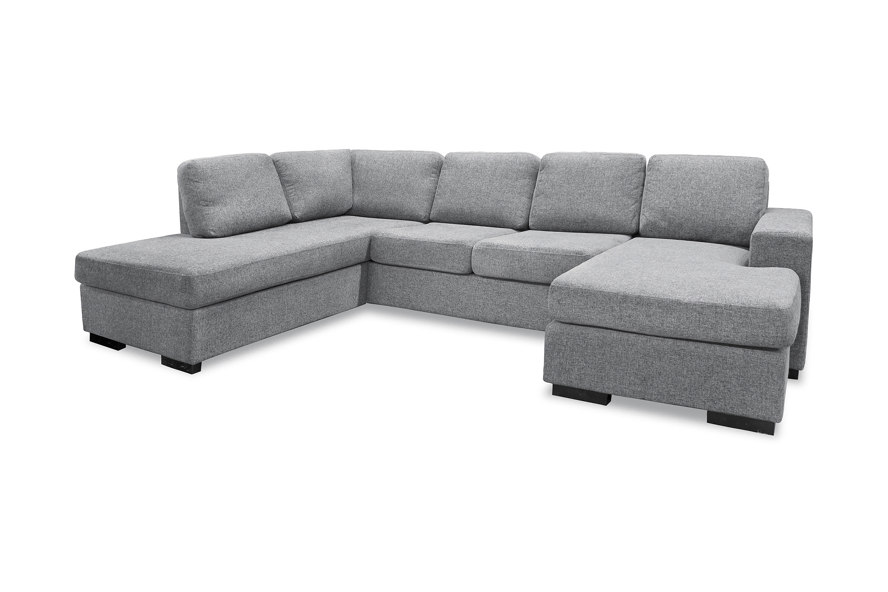 rhapsody u-soffa vänster ljusgrå -