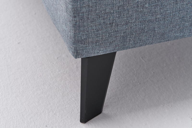 RODILLO U-soffa med Schäslong Vänster Blå/Svart - Möbler - Vardagsrum - Soffor - U-soffor