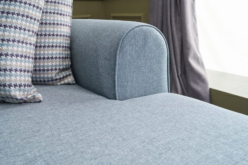 RODILLO U-soffa med Schäslong Vänster Blå/Svart - Möbler - Vardagsrum - Soffor - U-soffor
