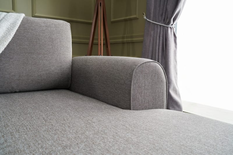 RODILLO U-soffa med Schäslong Vänster Brun/Svart - Möbler - Vardagsrum - Soffor - U-soffor