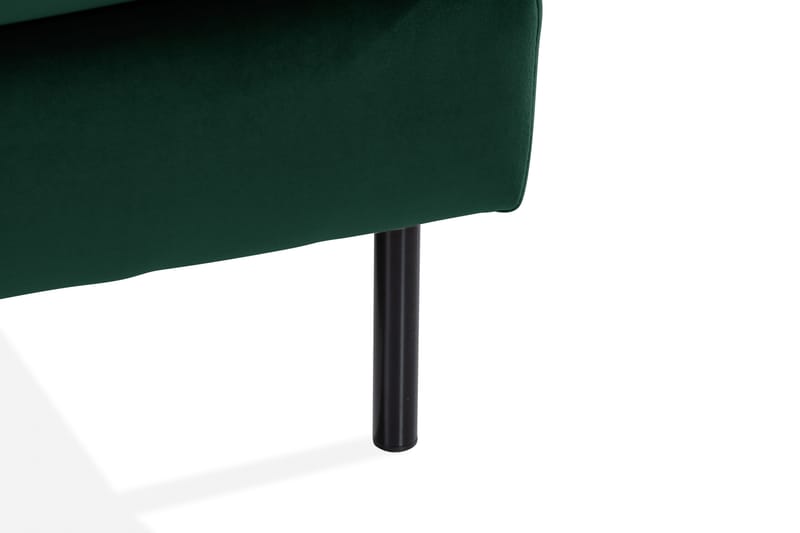 Teodin U-soffa med Divan Sammet Höger - Grön - Möbler - Vardagsrum - Soffor - U-soffor