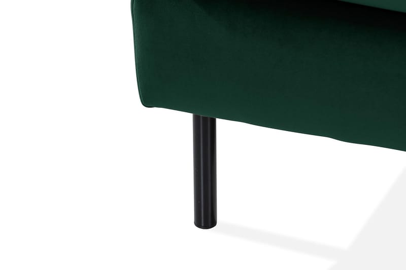 Teodin U-soffa med Divan Sammet Vänster - Grön - Möbler - Vardagsrum - Soffor - U-soffor