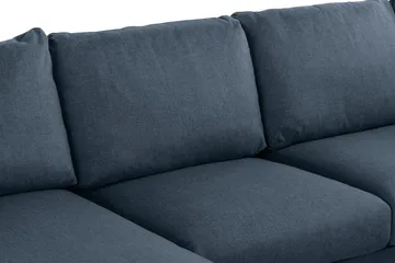 Trend 4-sits Högervänd U-formad Soffa med Divan och Schäslong i Tyg - Blå - Möbler - Vardagsrum - Soffor - U-soffor