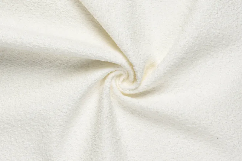 Trend Lyx 4-sits Högervänd U-formad Soffa med Divan och Schäslong i Bouclé - Vit - Möbler - Vardagsrum - Soffor - U-soffor