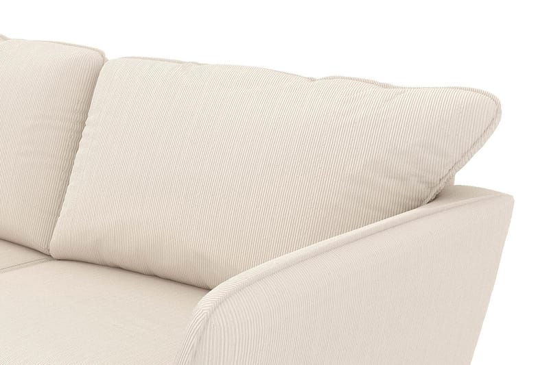 Trend Lyx 4-sits Högervänd U-formad Soffa med Divan och Schäslong i Manchester - Beige - Möbler - Vardagsrum - Soffor - U-soffor