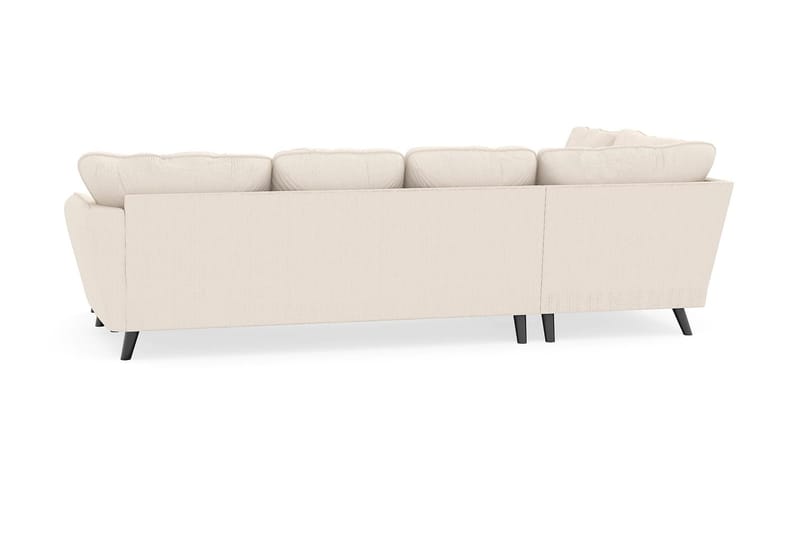 Trend Lyx 4-sits Högervänd U-formad Soffa med Divan och Schäslong i Manchester - Beige - Möbler - Vardagsrum - Soffor - U-soffor