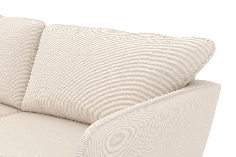Trend Lyx 4-sits Högervänd U-formad Soffa med Divan och Schäslong i Manchester - Beige - Möbler - Vardagsrum - Soffor - U-soffor