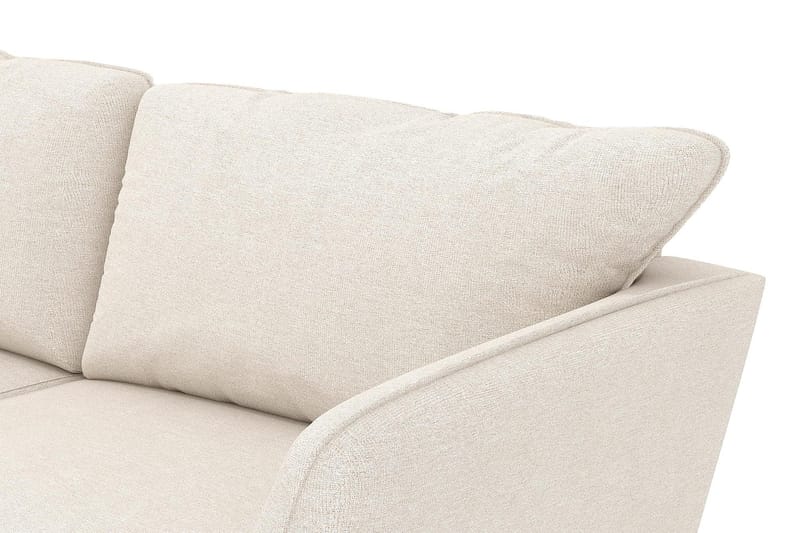 Trend Lyx 4-sits Högervänd U-formad Soffa med Divan och Schäslong i Tyg - Beige - Möbler - Vardagsrum - Soffor - U-soffor