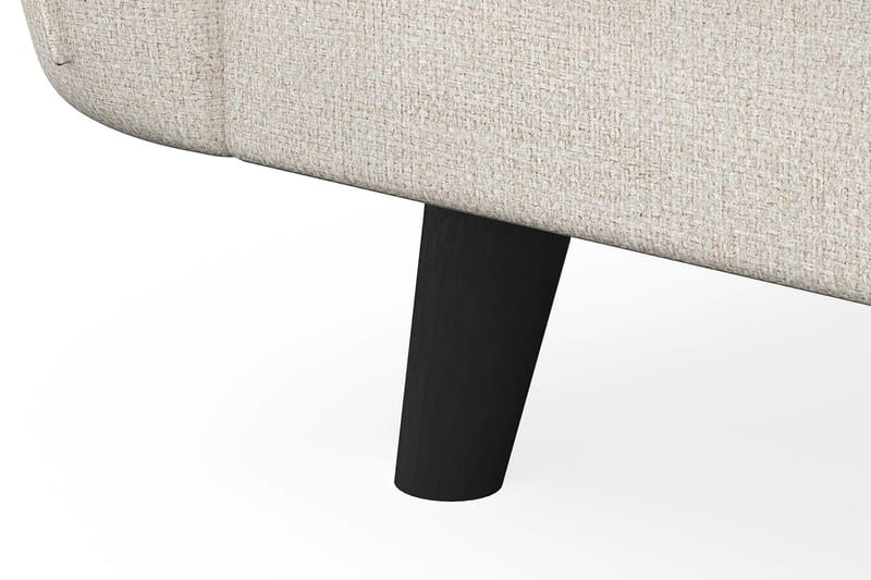 Trend Lyx 4-sits Högervänd U-formad Soffa med Divan och Schäslong i Tyg - Beige - Möbler - Vardagsrum - Soffor - U-soffor