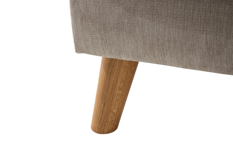 Trend Lyx 4-sits Högervänd U-formad Soffa med Divan och Schäslong i Tyg - Beige - Möbler - Vardagsrum - Soffor - U-soffor