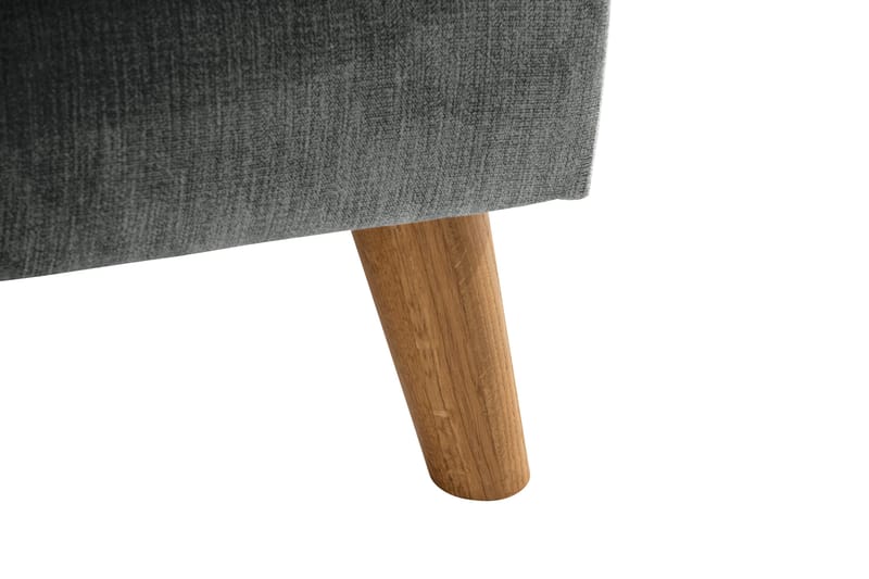 Trend Lyx 4-sits Högervänd U-formad Soffa med Divan och Schäslong i Tyg - Grå - Möbler - Vardagsrum - Soffor - U-soffor