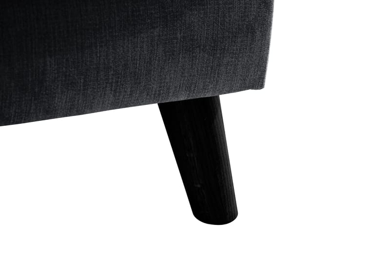 Trend Lyx 4-sits Högervänd U-formad Soffa med Divan och Schäslong i Tyg - Mörkgrå - Möbler - Vardagsrum - Soffor - U-soffor