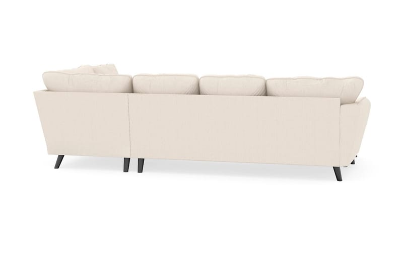 Trend Lyx 4-sits Vänstervänd U-formad Soffa med Divan och Schäslong i Manchester - Beige - Möbler - Vardagsrum - Soffor - U-soffor