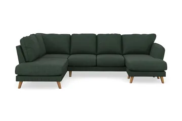 Trend Lyx 4-sits Vänstervänd U-formad Soffa med Divan och Schäslong i Manchester