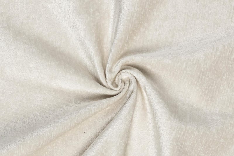 Trend Lyx 4-sits Vänstervänd U-formad Soffa med Divan och Schäslong i Sammet - Krämvit - Möbler - Vardagsrum - Soffor - U-soffor