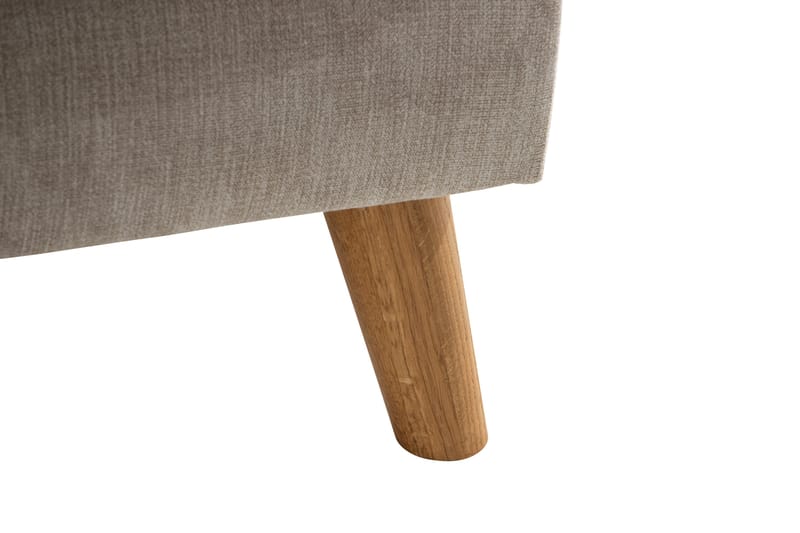 Trend Lyx 4-sits Vänstervänd U-formad Soffa med Divan och Schäslong i Tyg - Beige - Möbler - Vardagsrum - Soffor - U-soffor