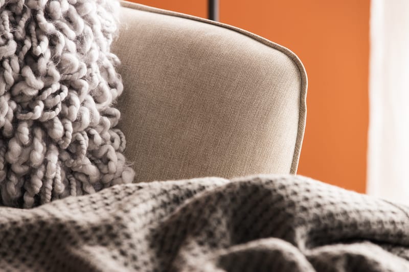 Trend Lyx 4-sits Vänstervänd U-formad Soffa med Divan och Schäslong i Tyg - Beige - Möbler - Vardagsrum - Soffor - U-soffor