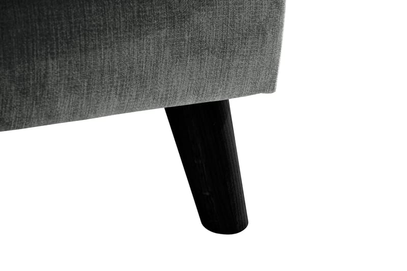 Trend Lyx 4-sits Vänstervänd U-formad Soffa med Divan och Schäslong i Tyg - Grå - Möbler - Vardagsrum - Soffor - U-soffor