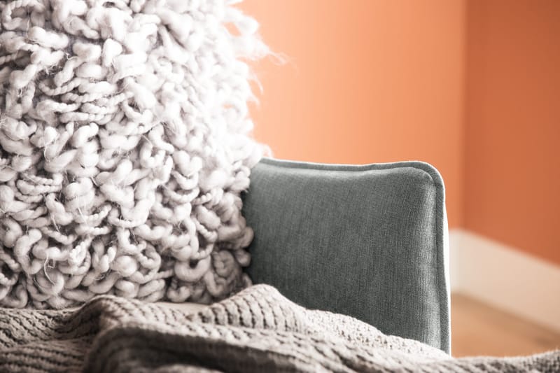 Trend Lyx 4-sits Vänstervänd U-formad Soffa med Divan och Schäslong i Tyg - Grå - Möbler - Vardagsrum - Soffor - U-soffor